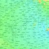 巨野县 topographic map, elevation, terrain