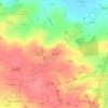 Bel Air topographic map, elevation, terrain