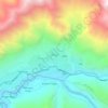 Karimabad topographic map, elevation, terrain