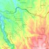 San Elias topographic map, elevation, terrain