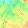 Cours d'Eau topographic map, elevation, terrain