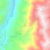 Africa topographic map, elevation, terrain