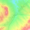 San Pedro Creek topographic map, elevation, terrain