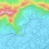Raiguero de Bonanza topographic map, elevation, terrain