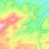 Palmeirinha topographic map, elevation, terrain