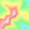 Wittenberg Mountain topographic map, elevation, terrain