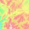 会泽县 topographic map, elevation, terrain