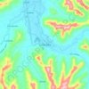 Santa Ana topographic map, elevation, terrain