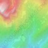 Nele topographic map, elevation, terrain