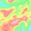 Buangin topographic map, elevation, terrain