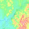 Boké topographic map, elevation, terrain
