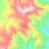 Cerro Arturo Penny topographic map, elevation, terrain