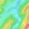 Le Lavouet topographic map, elevation, terrain