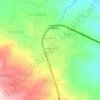 Conggeang Kulon topographic map, elevation, terrain