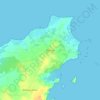 Positra topographic map, elevation, terrain
