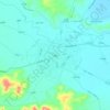 Naghadeh topographic map, elevation, terrain