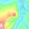 Buffalo Mountain topographic map, elevation, terrain