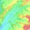 Muhlern topographic map, elevation, terrain