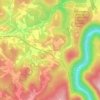 Anderson topographic map, elevation, terrain