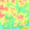 Whitehorse topographic map, elevation, terrain