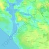Goh Lannec topographic map, elevation, terrain
