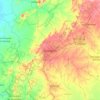 Sincelejo topographic map, elevation, terrain