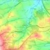 Silkstone topographic map, elevation, terrain