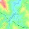 河坑 topographic map, elevation, terrain