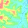 Wakiso topographic map, elevation, terrain