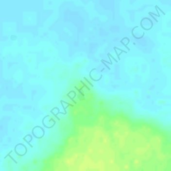 Awana topographic map, elevation, terrain