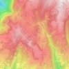 Vaona topographic map, elevation, terrain