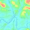 Enaathu topographic map, elevation, terrain