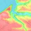 Vasylivka topographic map, elevation, terrain