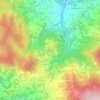 Rossone topographic map, elevation, terrain