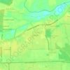 Clearmont topographic map, elevation, terrain