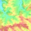 Straßer topographic map, elevation, terrain