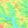 Hofstarring topographic map, elevation, terrain