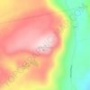 Buck Mountain topographic map, elevation, terrain