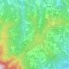 Maolincun topographic map, elevation, terrain