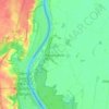 Nowy Lubusz topographic map, elevation, terrain