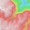 Beauchamp Falls topographic map, elevation, terrain