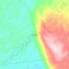 Saint John's topographic map, elevation, terrain