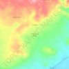 Paracatu de Baixo topographic map, elevation, terrain