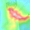 Crotched Mountain topographic map, elevation, terrain