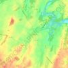 Welsh Run topographic map, elevation, terrain