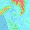 Arpora topographic map, elevation, terrain