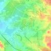 Somashettihalli topographic map, elevation, terrain