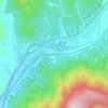 North Cove topographic map, elevation, terrain