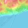 Barachois topographic map, elevation, terrain