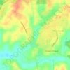 Brown Lake topographic map, elevation, terrain